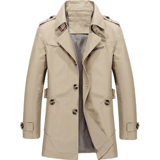 Bruno® | Stijlvolle Herfst- en Winter Trenchcoat