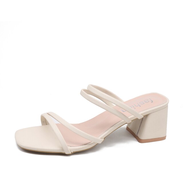 Olivia™ Square Heels | Handgemaakt voor puur comfort