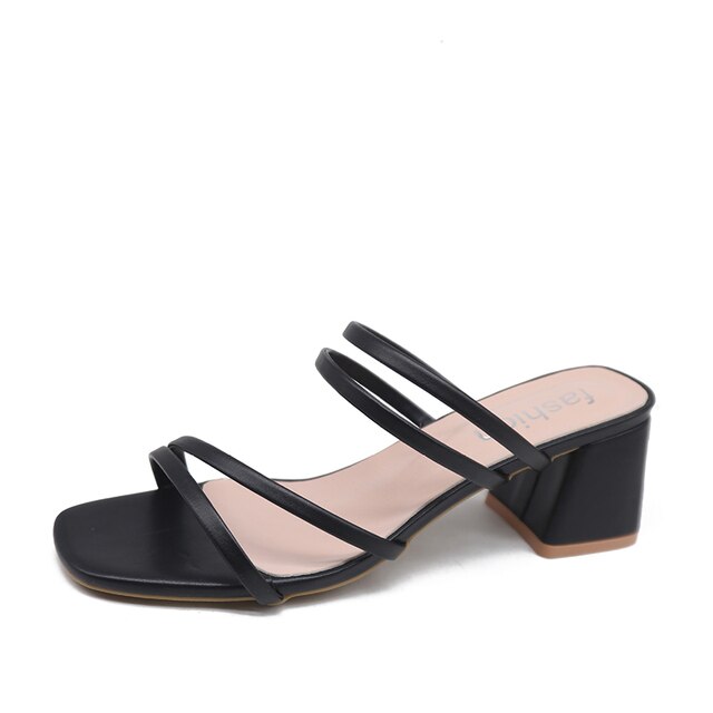 Olivia™ Square Heels | Handgemaakt voor puur comfort