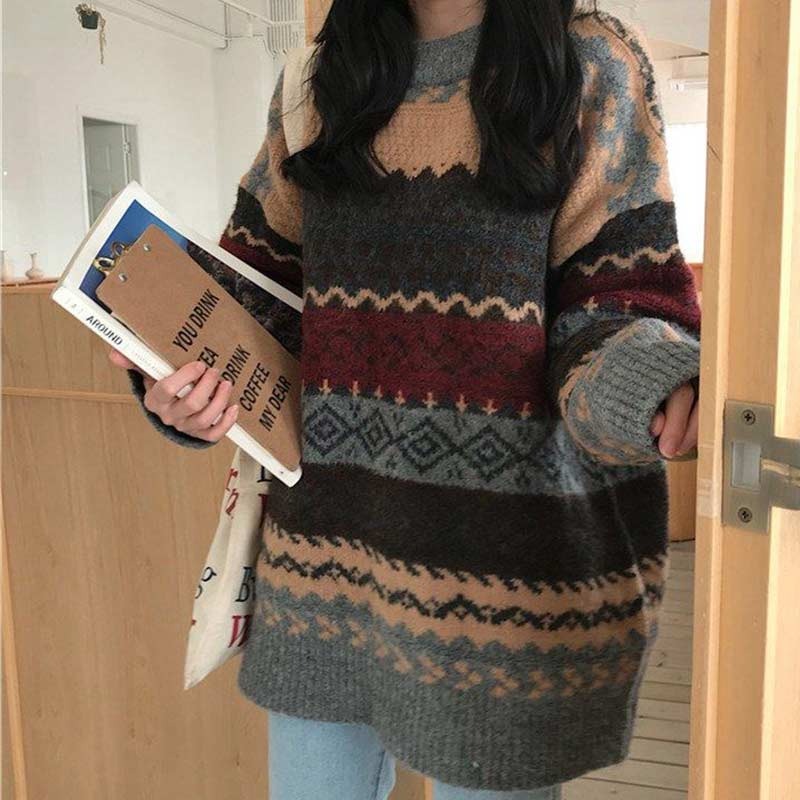 Dominique® | Vintage Dames winter sweater
